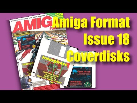 Let's Play: Amiga Format Issue 18 Coverdisks