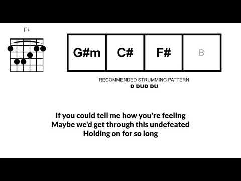 2nd YouTube video about are you bored yet guitar chords