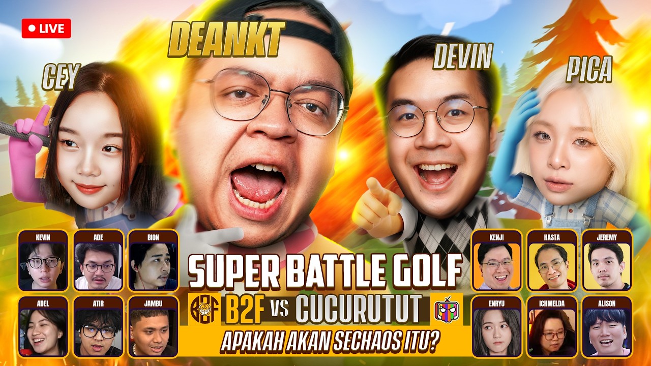 BATTLE SUPER GOLF B2F VS CUCURUTUT BAYANGKAN SE CHAOS APA GES