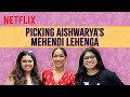 Masaba Selects @aishmrj 's Mehendi Lehenga | AishVlogs | Netflix India
