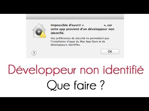 comment ouvrir application mac