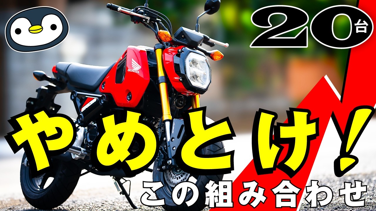 所有バイク20台からわかる、相性の良い2台持ち