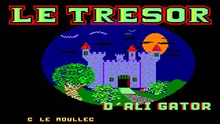 [Amstrad CPC] Le Tresor D'Ali Gator - Longplay