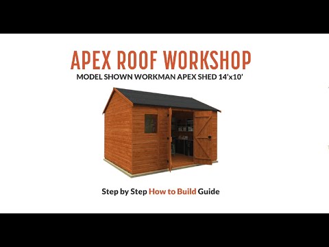 How to Build a Shiplap Apex Roof Workshop | Tiger Sheds