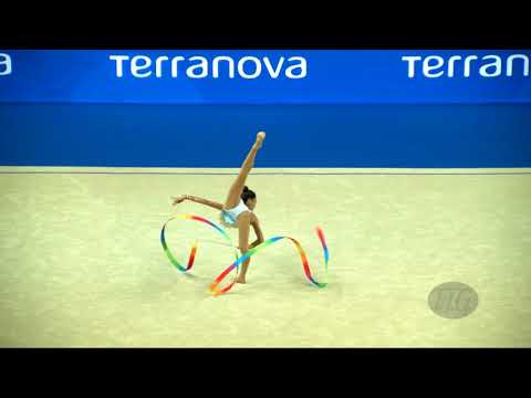 KIM Chaewoon (KOR) - 2017 Rhythmic Worlds, Pesaro (ITA) - Qualifications Ribbon