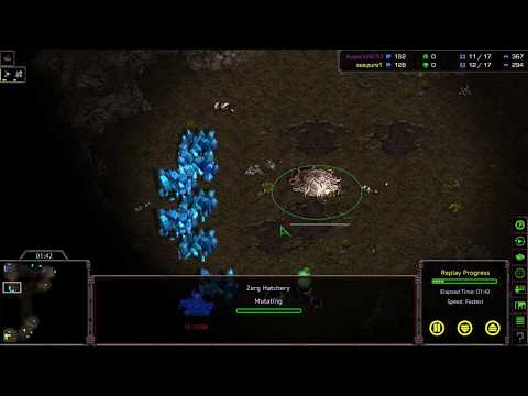 Jaedong (Z) vs Pure (P) on Fighting Spirit, 4 - StarCraft BroodWar REMASTERED