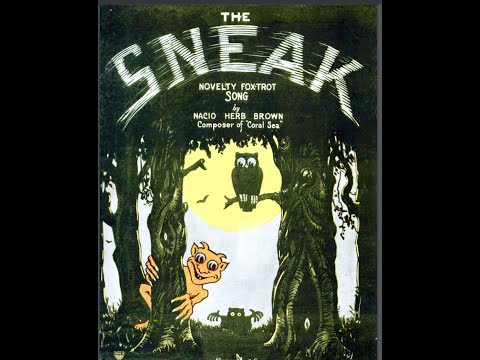 "The Sneak" Club Royal Orchestra on Victor 18921 (1922) song by Nacio Herb Brown = Clyde Doerr sax