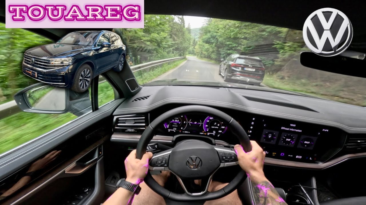 2025 Volkswagen Touareg | Twisty Mountain Descent POV