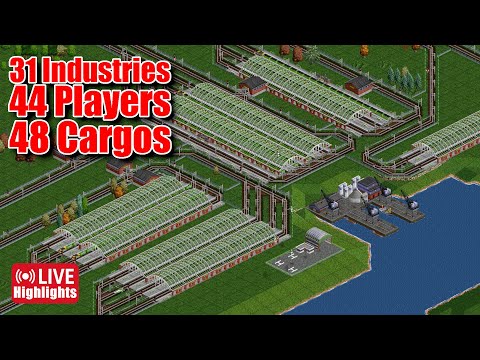Frantic FIRS Freight - OpenTTD Charity Highlights 2025
