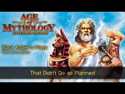 That Didn't Go as Planned - Black Adder vs. Hello_Kitty - Age of Mythology: Extended Edition - 1v1