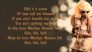 Nicki Minaj - Marilyn Monroe Lyrics Video