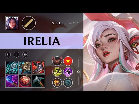 Irelia Mid vs Ryze - VN Grandmaster Patch 25.24