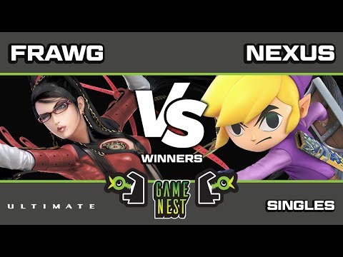 Game Nest Smash it Up: WLPC | Frawg (Bayonetta) vs Nexus (Toon Link/Falco) - Winners Round 2