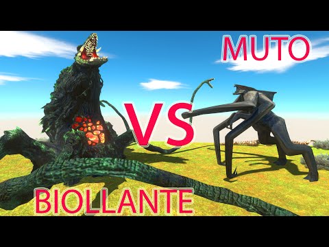 MUTO VS BIOLLANTE - Animal Revolt Battle Simulator
