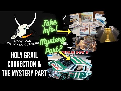 Model Car Holy Grail Correction/That Mystery In Monogram NASCAR Kits Ep.263