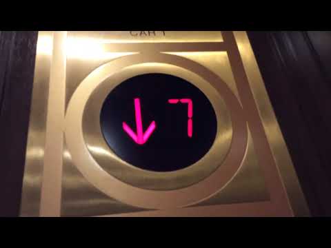 AWSOME And BEAUTIFUL Modded Otis traction elevators the Glazer Building Ann Arbor Michigan.