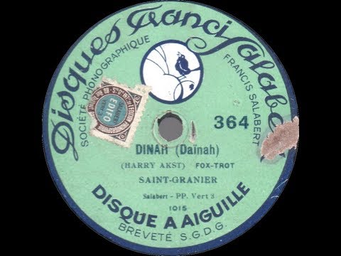 "Dinah" - Saint-Granier - 1926