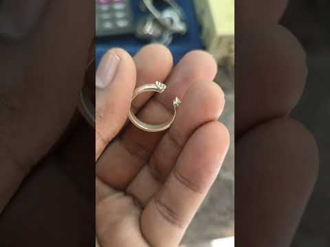 Silver couple ring, free