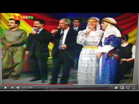 Hunermend jî bûne mîvanê programa min Kursiya Gel di MED TV de (1995)