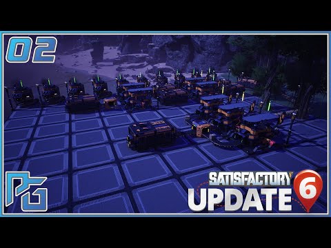 Unlocking Tier 1, Biomass Farming and Concrete Automation - Episode 2 - Satisfactory Update 6