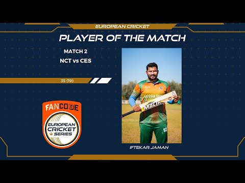 MOM: I.Jaman - NCT vs CES | Highlights | FanCode ECS Cyprus Day 1 | Cyprus 2021