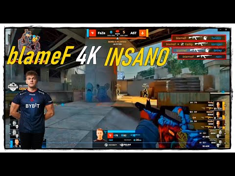 CS-GO ( INACREDITAVEL NO QUE O blameF FEZ ESSE ROUND!! - ASTRALIS VS FAZE ) 🙆‍♂️🙆‍♂️