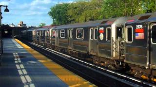 preview picture of video 'MTA Subways - 1984-86 Bombardier R-62A Subway Car #2436-2440/2176-2180'