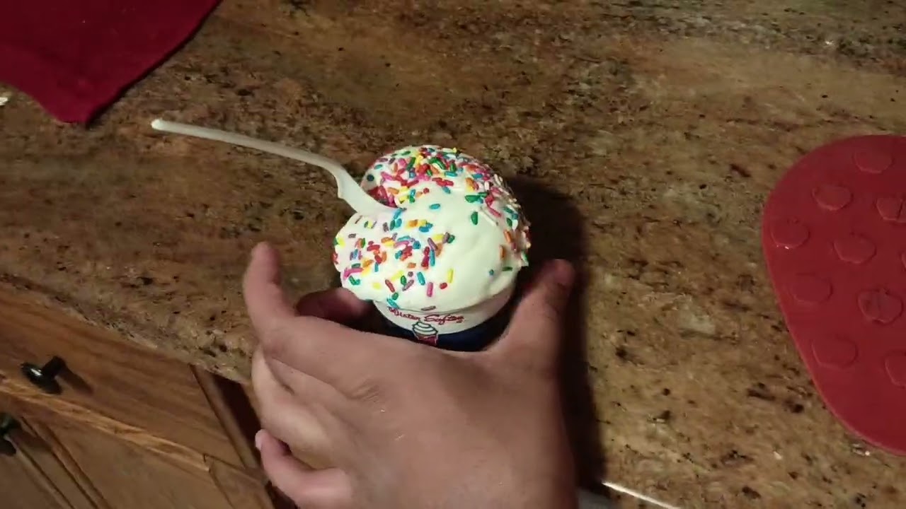 Rainbow Sprinkles Dixie Cup!