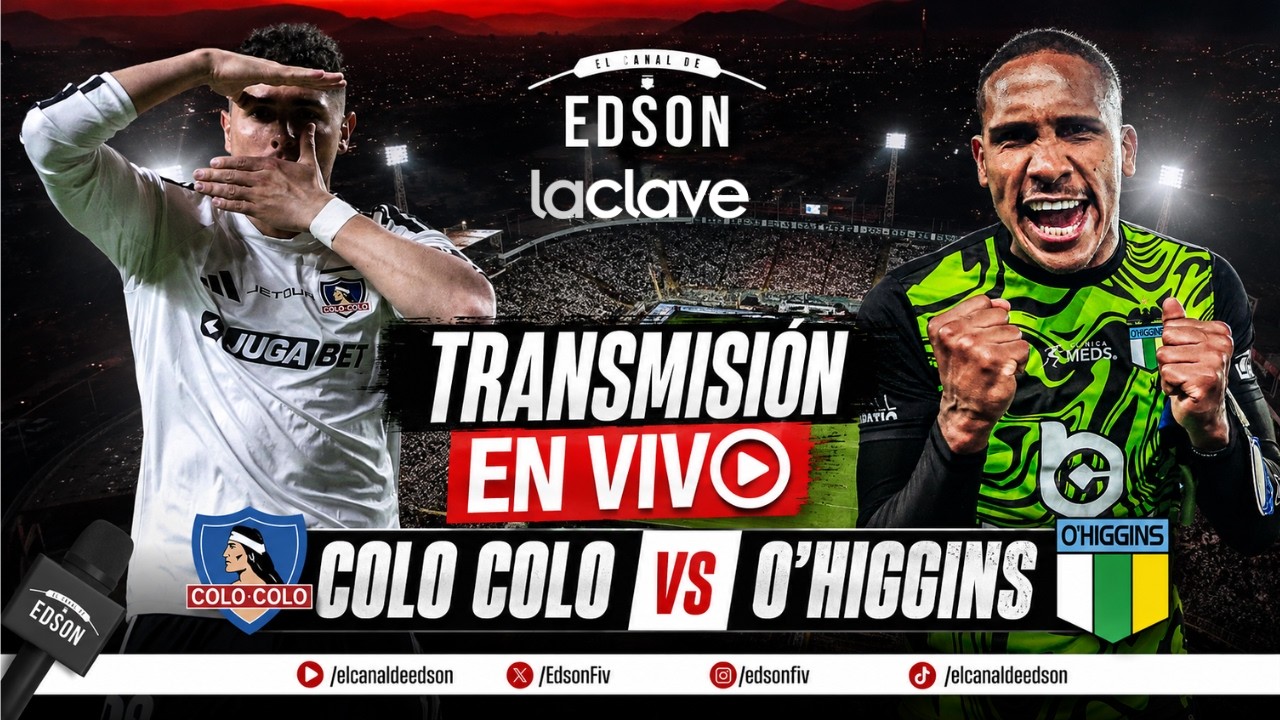 ⚪⚫ TRANSMISIÓN EN VIVO: COLO COLO VS O'HIGGINS EN DIRECTO DESDE EL MONUMENTAL ⚪⚫