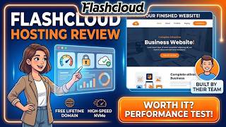 Flashcloud Hosting Review – Free Website, Free Domain for Life & NVMe 