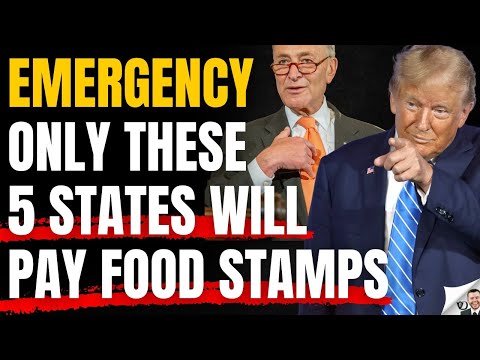 These 5 States Will Pay Food Stamps