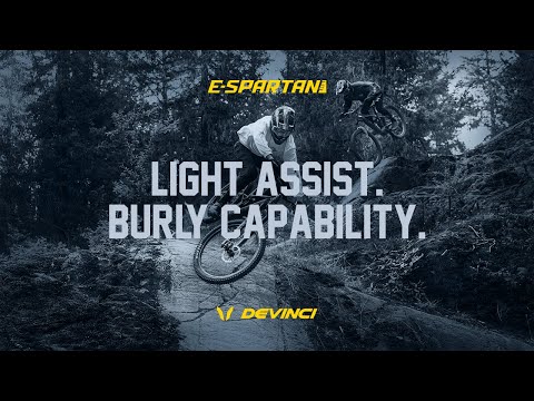 The All-New Devinci E-Spartan Lite | Light Assist. Burly Capability.