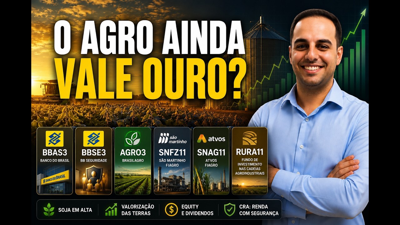AGRO - Dívida ou Equity BBAS3, BBSE3, AGRO3, SNFZ11, SNAG11, RURA11 Etc