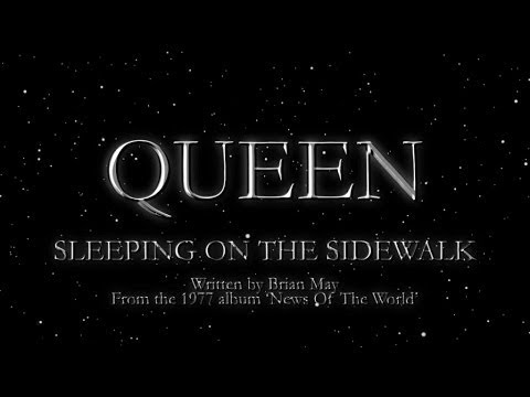 Queen - Sleeping On the Sidewalk (Official Lyric Video)