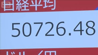 日経平均急落　今年の最安値更新　原油供給・物価高に懸念強まる(2026年3月30日)