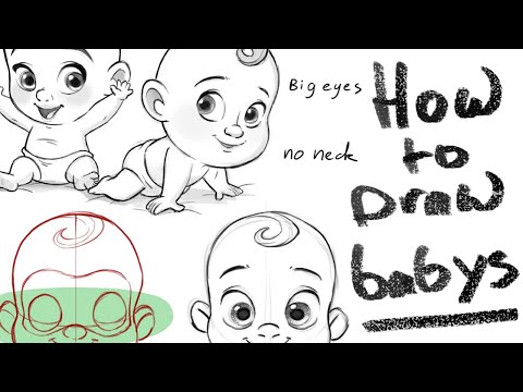 How to draw babies!