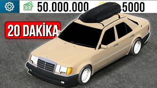 SIFIRDAN 20 Dakikada ZENGİN Olmak İMKANSIZ MI ?! Car Parking Multiplayer