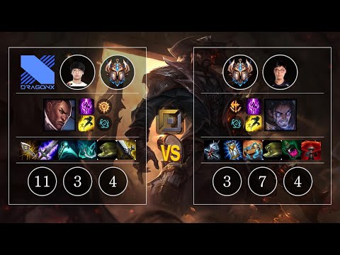 DRX Doran Lucian vs Wizer Sylas Top - KR Challenger Patch 10.11