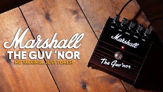 Video thumbnail for No Talking...Just Tones | Marshall The Guv'nor Re-issue! by Peach Guitars