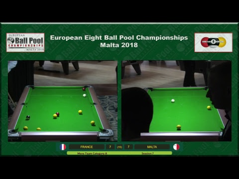 Mens Team Category A  Session 7  France vs Malta