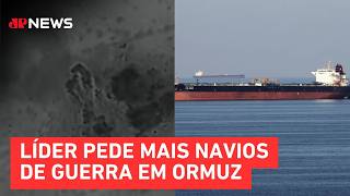 Trump mostra imagens do ataque dos EUA na Ilha de Kharg