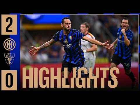 Video Gol Inter-Lecce 2-0, highlights e sintesi