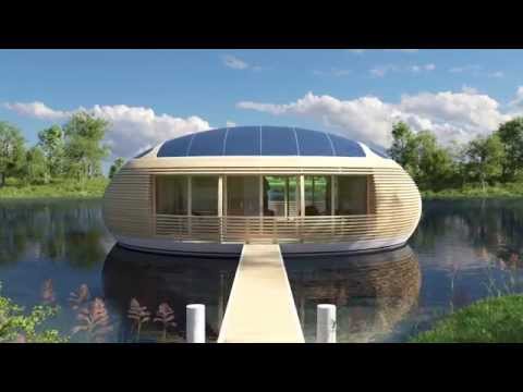 Projekt domu na wodzie WaterNest 100 