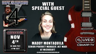 Rockin’ The Code World with dotNetDave ft. Maddy Montaquila - Ep. 91