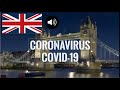 Coronavirus Covid 19 In ENGLISH Voice The SOund BottOn