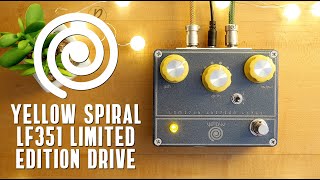 Video thumbnail for Spiral Electric FX Yellow Spiral LF351 Limited Edition Overdrive by Pedal of the Day