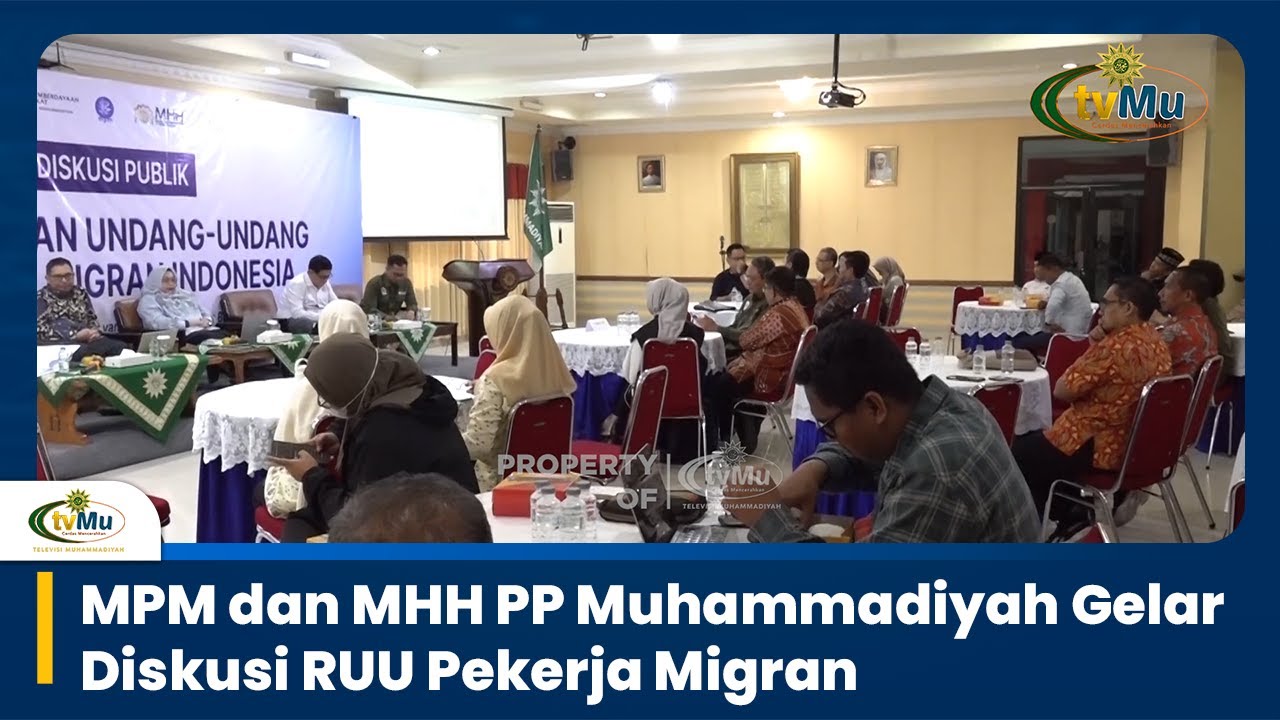 Muhammadiyah dan KP2MI Gelar Diskusi Publik Bahas RUU Pekerja Migran