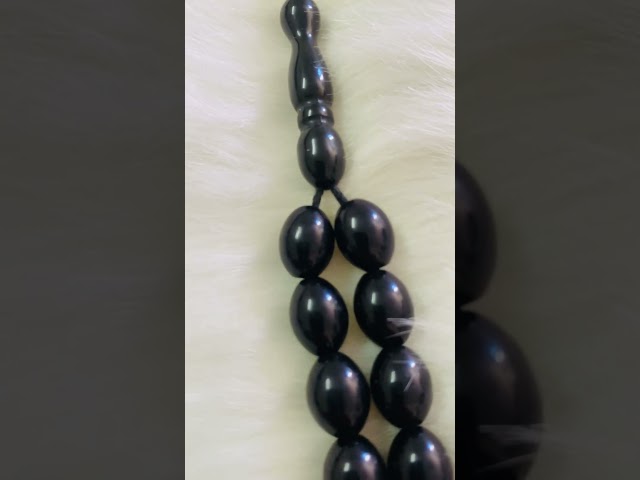 سبحة اسود لماع