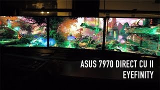 Video thumbnail for ASUS 7970 Direct CU II Eyefinity Benchmarks on 3 ASUS VN247H Monitors by Tek Syndicate