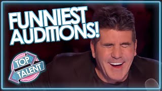FUNNIEST AUDITIONS EVER ON GOT TALENT
